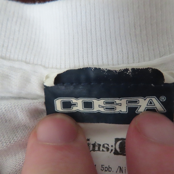 vintage COSPA STEINS GATE Collage Tshirt White Size: M - Picture 4 of 6